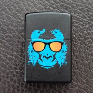 Vintage Zippo Lighter " Monster " New Never Used
